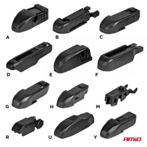 Ablaktörlő lapát 12 adapterrel 18" 450mm - Image 3