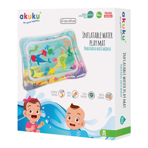 Akuku játékmatrac - vízzel és levegővel tölthető Delfin - Image 2