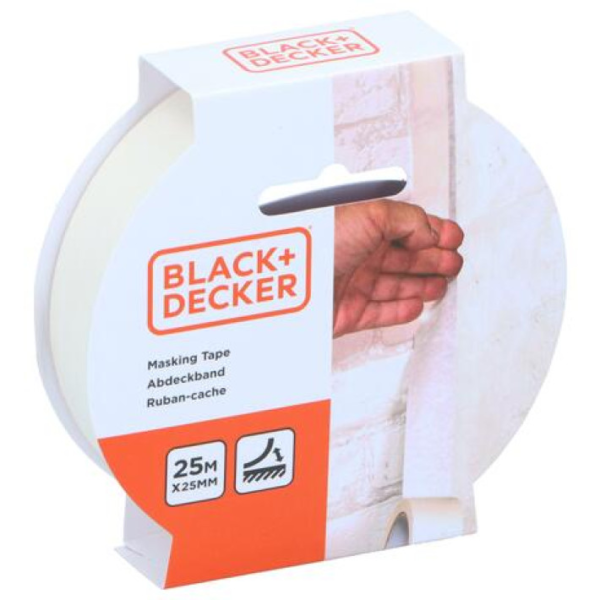 BLACK+DECKER maszkolószalag 25mmx25m (BXPATA7002) - DBKF-XEH25223869