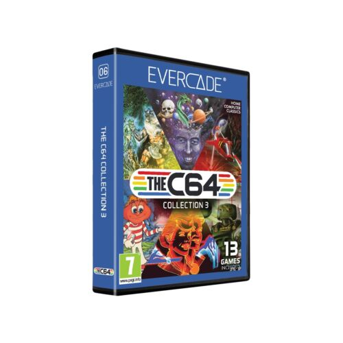 Evercade C6, The C64 Collection 3, 13in1, Retro, Multi Game, Játékszoftver csomag