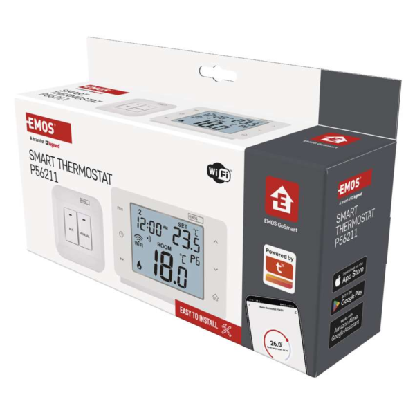 GoSmart Programozható vezeték nélküli szobatermosztát WiFi-vel - Image 6