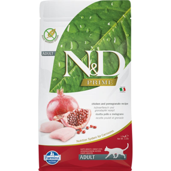 N&D Cat Prime csirke&gránátalma adult 1