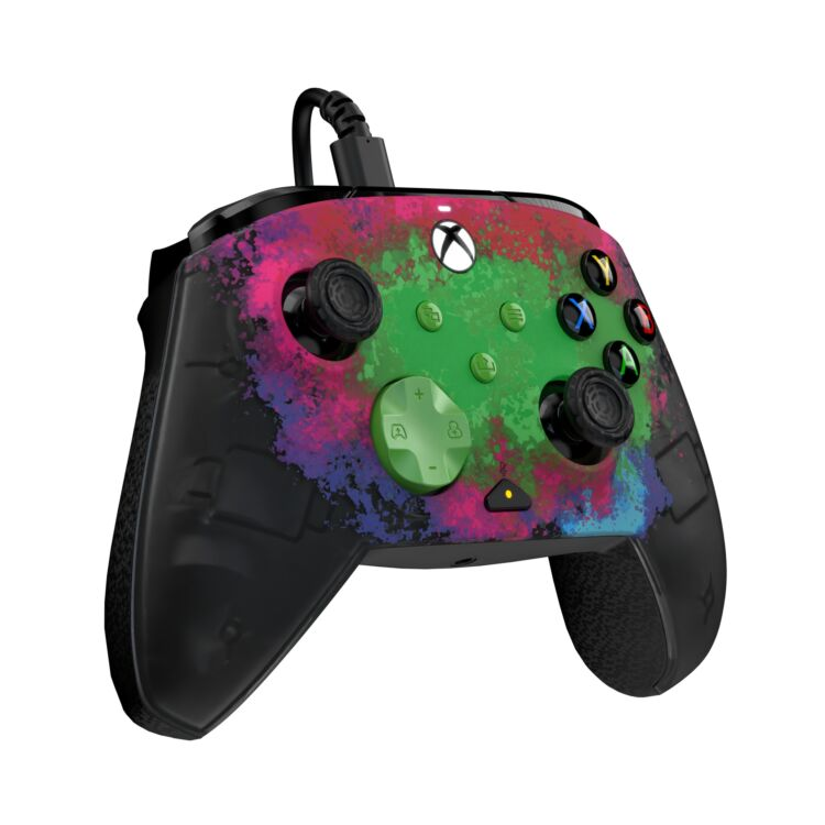 PDP Rematch Glow, Advanced, Xbox Series X|S, Xbox One, PC, Space Dust, Glow in the Dark, Vezetékes kontroller