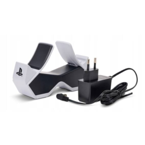 PowerA Twin Charging Station, PlayStation 5, DualSense, Fekete-Fehér, Kontroller töltőállomás - Image 6