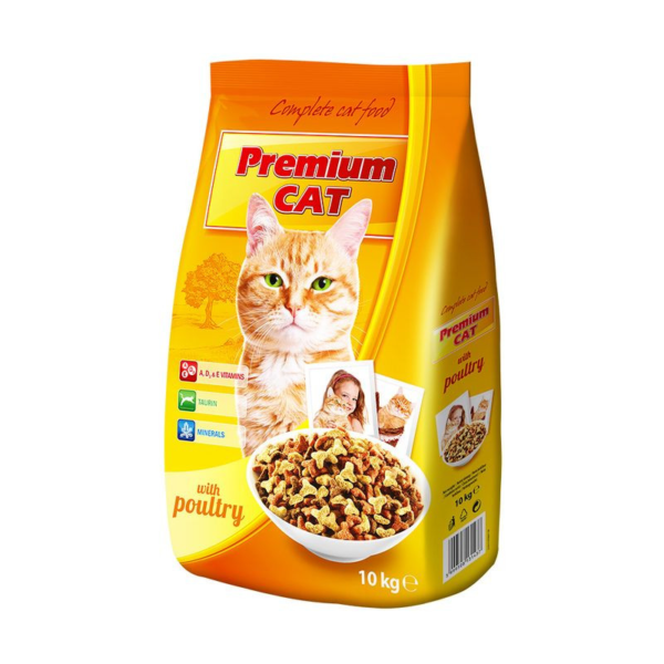 Prémium Cat Száraz Szárnyas 10kg - LPHT-PREM30