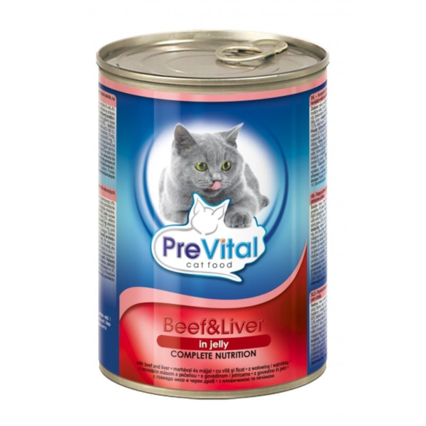 Prevital Macska Konzerv Marha-Máj 415gr - LPHT-PREV26