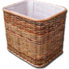 Split rattan tároló 'L' - CZNM-40-03-18-00