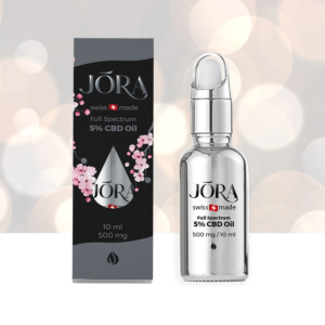 Jōra 5%-os CBD MCT Olaj Jora 500mg 10ml - MRTY-JORA05CBD500FULL1002