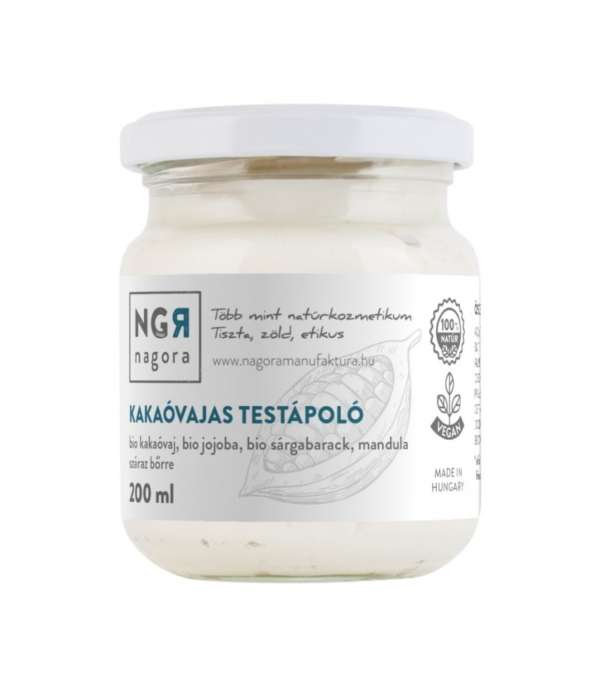 Kakaóvajas testápoló 220ml - NGRM-TST03220