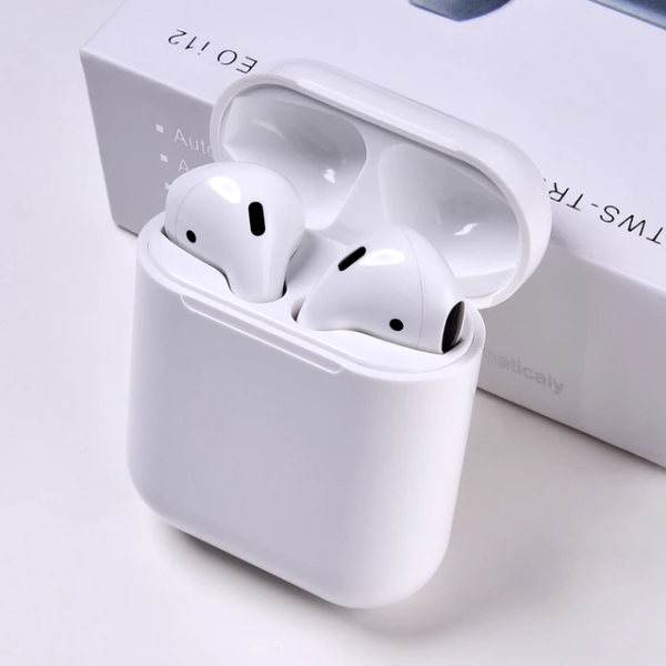 Fejlesztett I12 Bluetooth 5.0 Vezeték Nélküli Fülhallgató Töltőtokkal - Sárga - Image 3