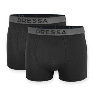 Dressa 132 pamut férfi boxeralsó - fekete - 2db_magnastore