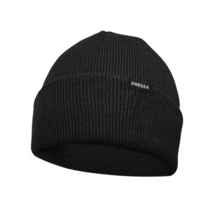 Dressa DRS Beanie kötött sapka - fekete_magnastore