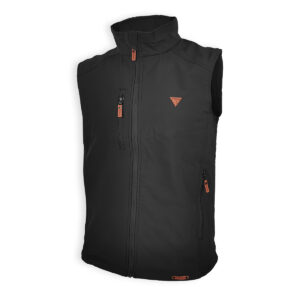 Dressa Softshell vízálló férfi mellény polár béléssel - fekete_magnastore