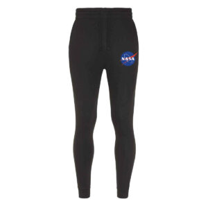 Nasa Insignia pamut melegítő nadrág - fekete_magnastore