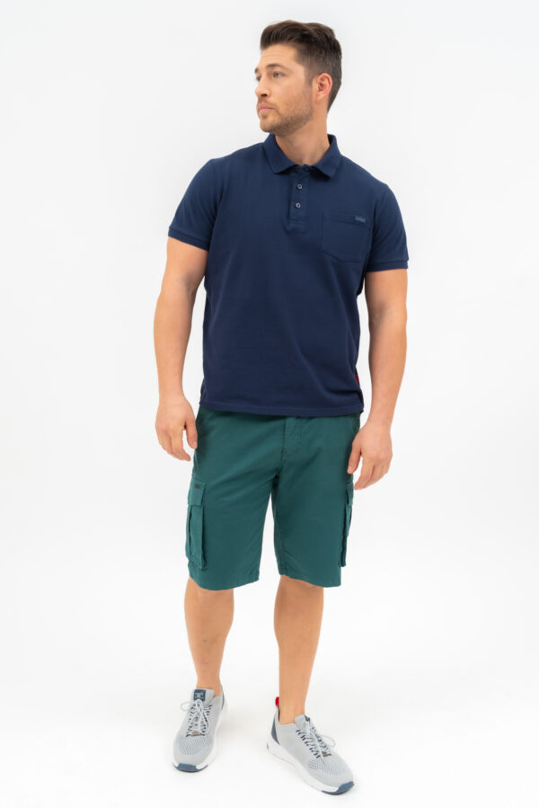 budmil regular fit galléros póló - XXXXL - Image 2