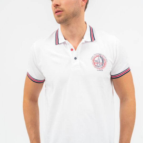 budmil Modern fit galléros póló_20730264-001