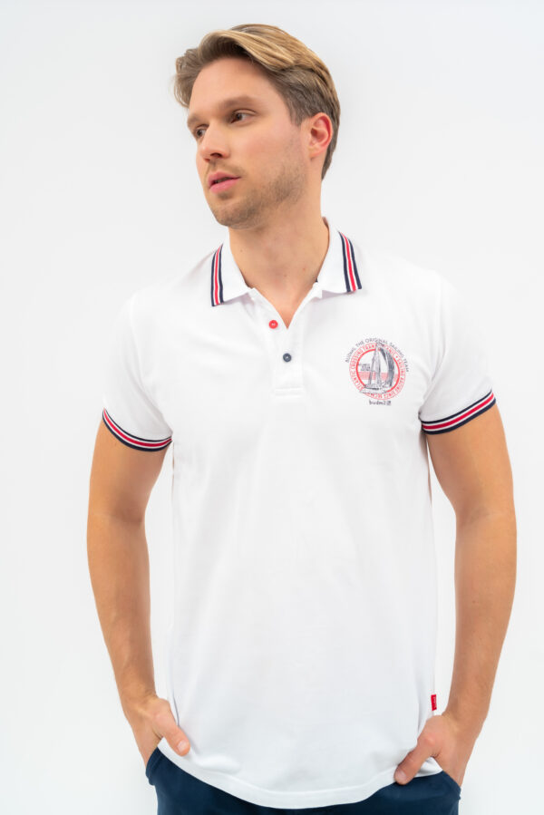 budmil Modern fit galléros póló_20730264-001