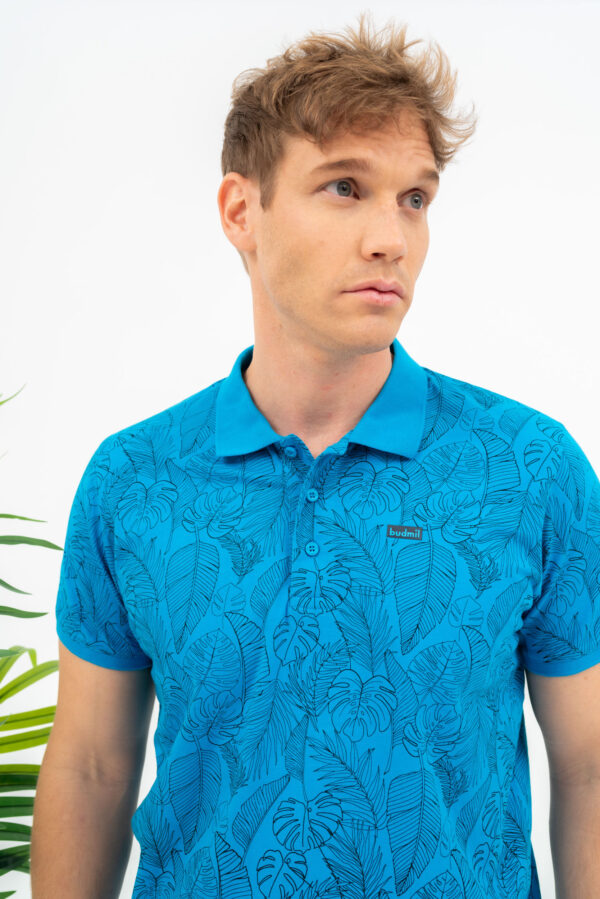 budmil Modern fit galléros póló_20730269-002