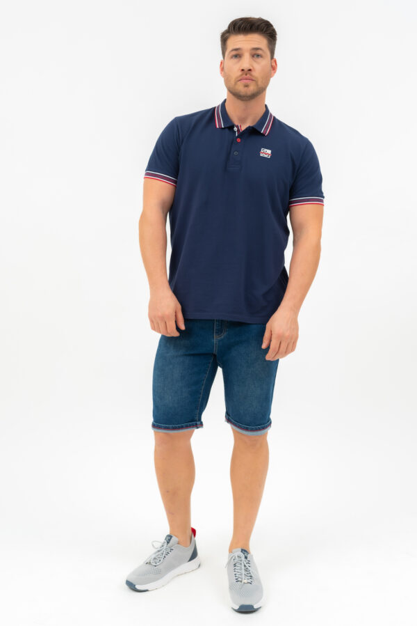 budmil regular fit galléros póló - XL - Image 2