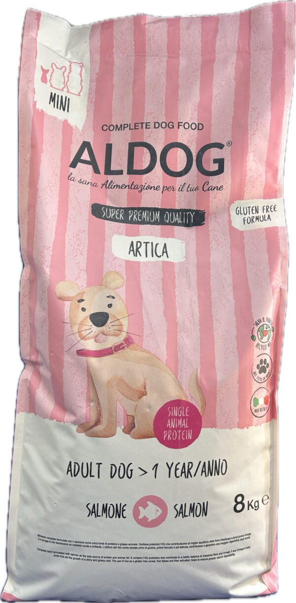 Aldog adult artica mini száraz kutyatáp 8 kg_8052740004130