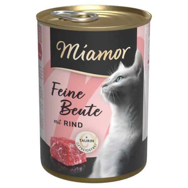 Miamor Feine Beute Beef Marhahússal - macska konzerv 400 g_4000158744609