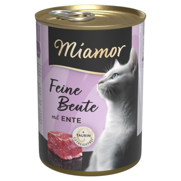 Miamor Feine beute mit ente - kacsás macska konzerv 400 gr_4000158744630