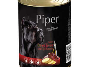 Piper beef liver kutyakonzerv 400gr marha-májjal és krumplival_5902921306559