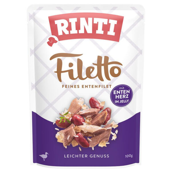 Rinti Filetto nedves kutyaeledel-kacsa