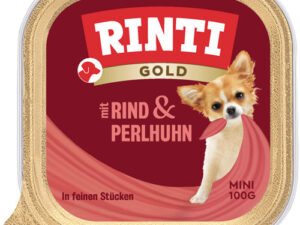 Rinti Gold mit Rind&Perlhuhn mini 100g marha