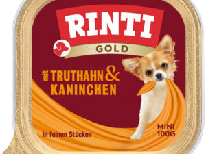 Rinti Gold mit Truthahn&Kaninchen mini 100g pulyka