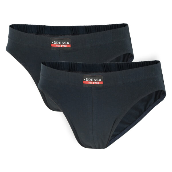 Dressa 102 pamut férfi alsónadrág - sötétkék - 2db-du101610-4_magnastore