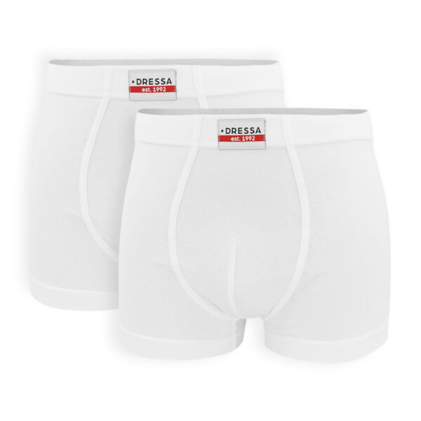 Dressa 141 pamut férfi boxeralsó - fehér - 2db-du100183-4_magnastore