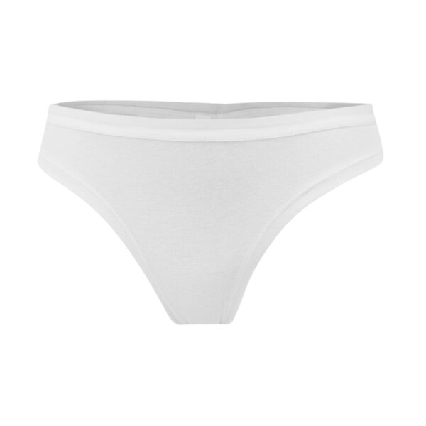 Dressa 304T női pamut tanga bugyi - fehér-du100869-3_magnastore