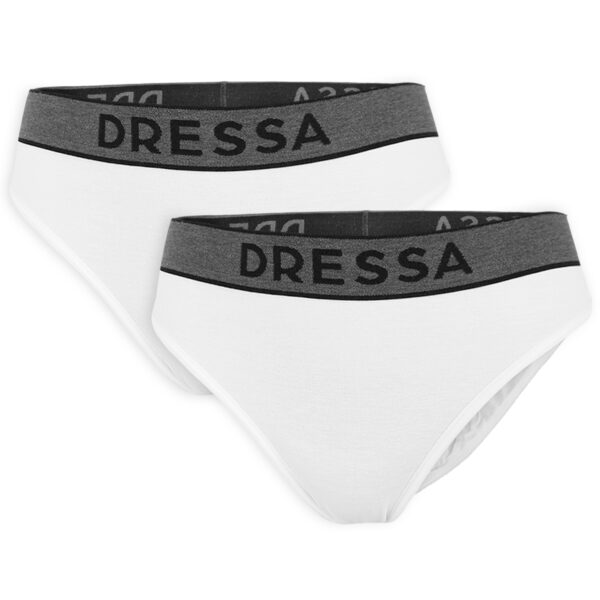 Dressa 343 női pamut bugyi - fehér - 2db-du100282-4_magnastore