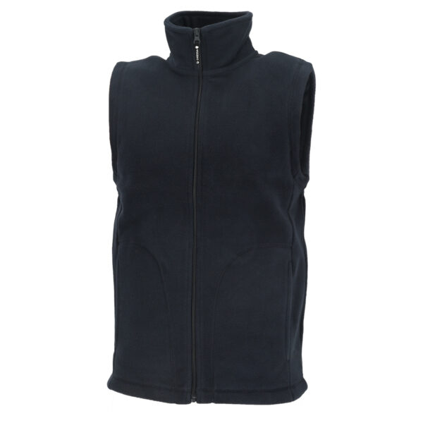 Dressa Basic Thermo nagyméretű cipzáros férfi polár mellény - sötétkék-dc101619-2_magnastore