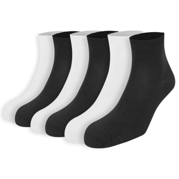 Dressa Modal női zokni csomag - fekete-fehér - 6 pár-ds101039-1_magnastore