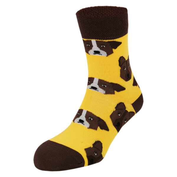Dressa pamut kutyás zokni - sárga-ds101287-1_magnastore