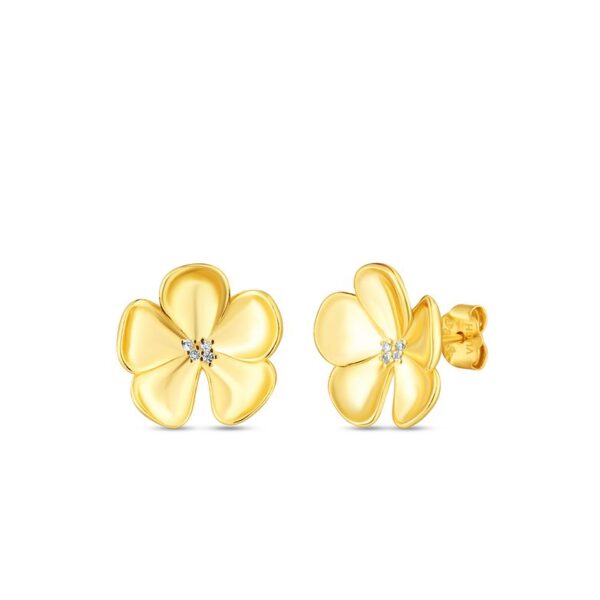 Floret Gold fülbevaló_P14547_Magnastore.hu