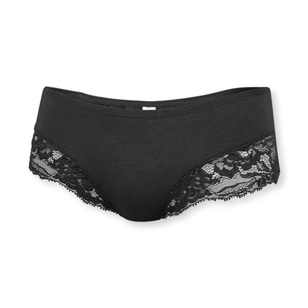 Dressa 319 csipkés hipster pamut bugyi - fekete-du100218-4_magnastore