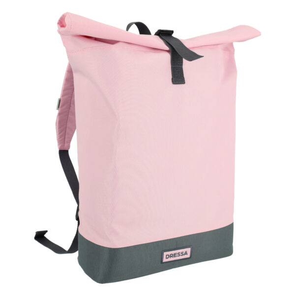 Dressa Bag Rolltop csavart tetejű laptoptartós hátizsák - rózsaszín-db101559-1_magnastore