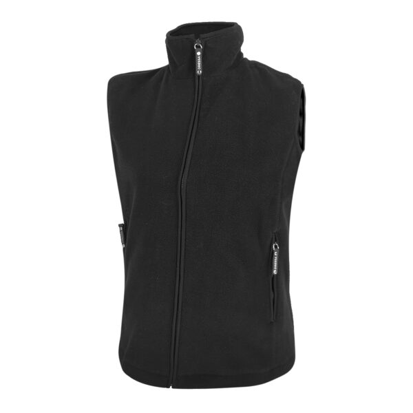 Dressa Basic Thermo cipzáros női polár mellény - fekete-dc100009-5_magnastore