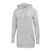 Dressa DRS Casual kenguruzsebes női pamut hosszú kapucnis pulóver - melírszürke-dc101183-5_magnastore
