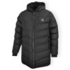 Dressa Parka nagyméretű férfi kapucnis steppelt bélelt hosszú télikabát - fekete-dc101174-2_magnastore