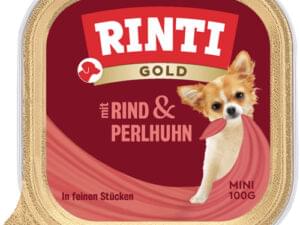 Rinti Gold mit Rind&Perlhuhn mini 100g marha